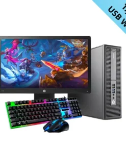 Máy Bộ HP ProDesk 600 G2 (Core I3-6100/ Ram 8Gb/ SSD 240GB/ LCD 24inch)