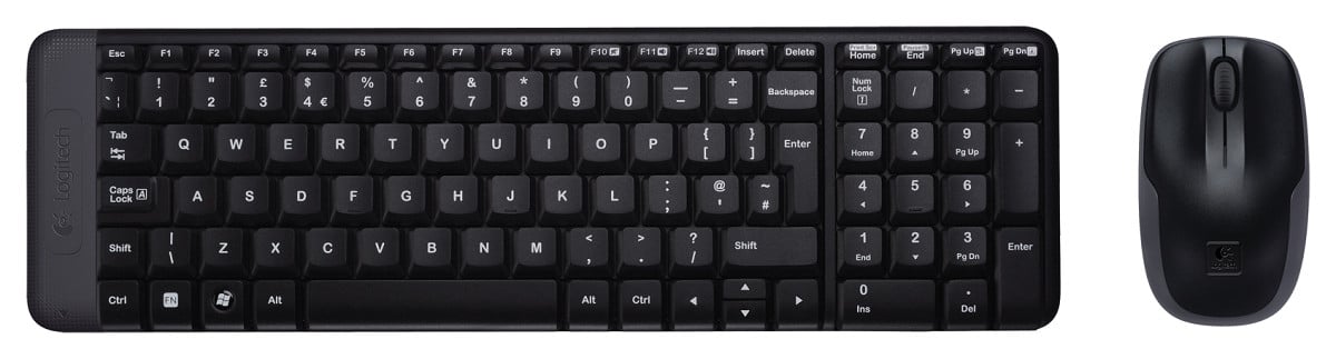 Bộ bàn phím chuột không dây Logitech MK220 - Ảnh 2