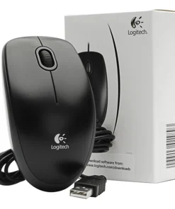 Chuột có dây Logitech B100 chính hãng | Cắm là chạy, siêu bền